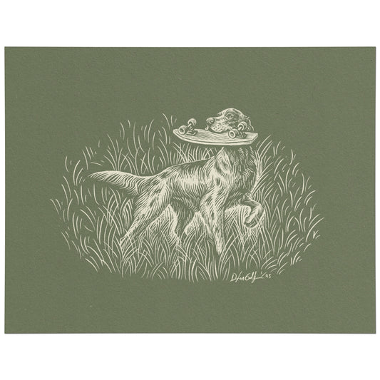 Board Dog Screen Print
