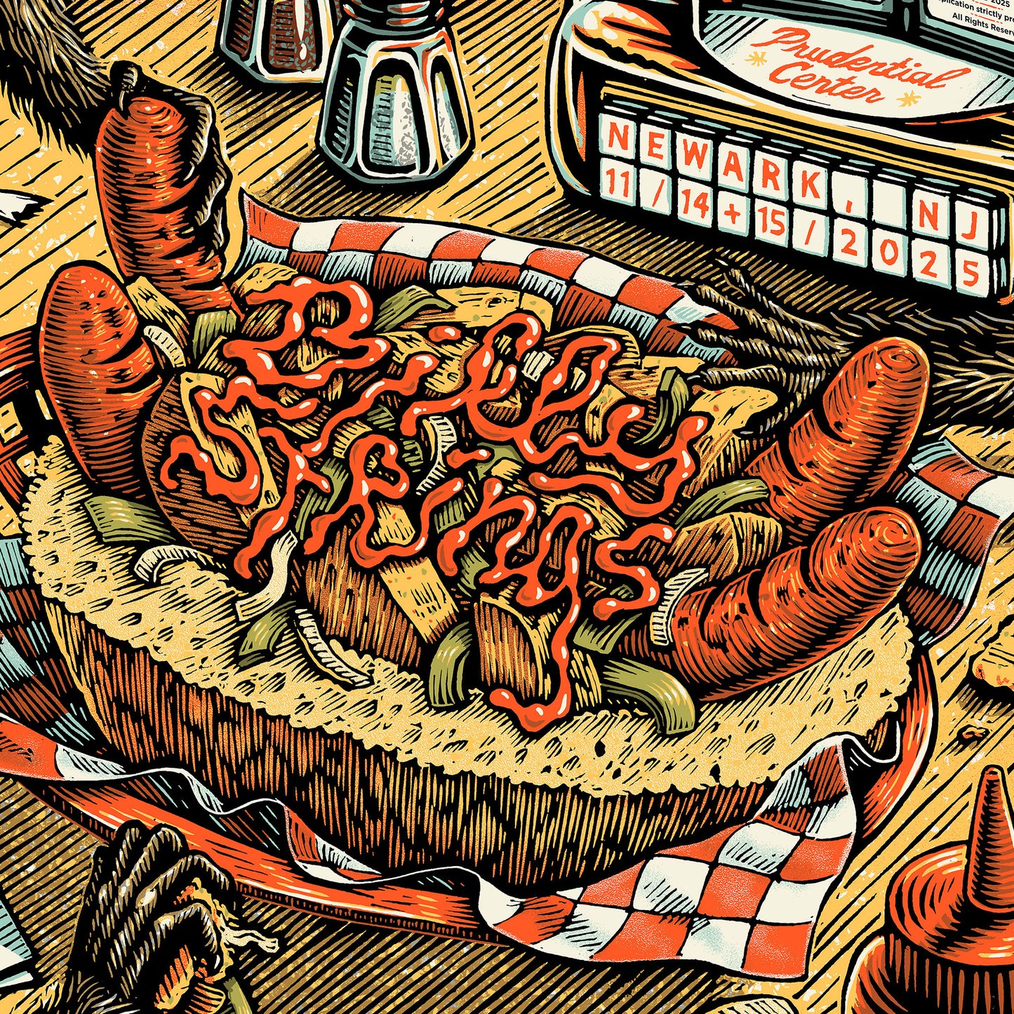 Billy Strings Newark 11/14+15/25 Poster