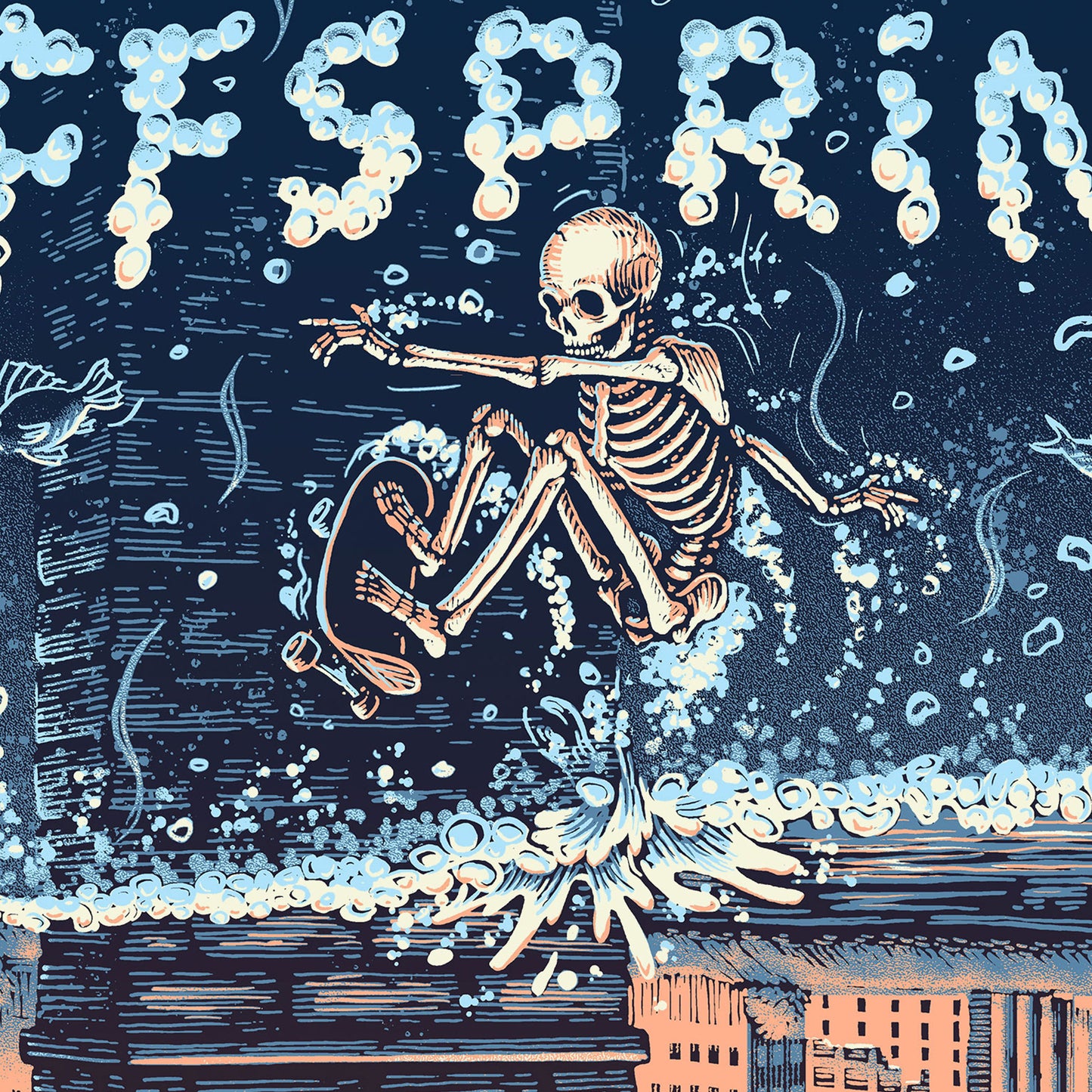 Offspring Minneapolis 8-15-25 Screen Print Poster