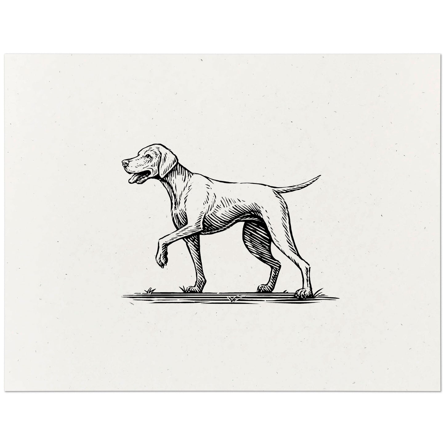 Vizsla Art Print