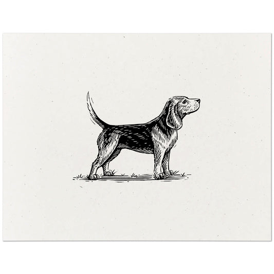 Beagle Art Print