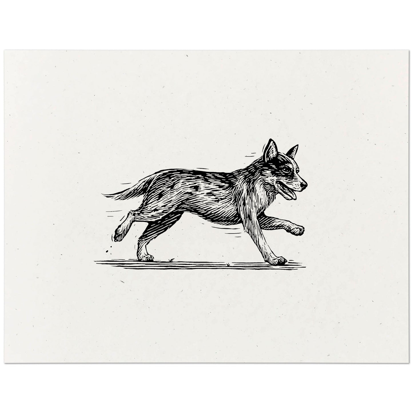 Australian Cattle Dog Art Print