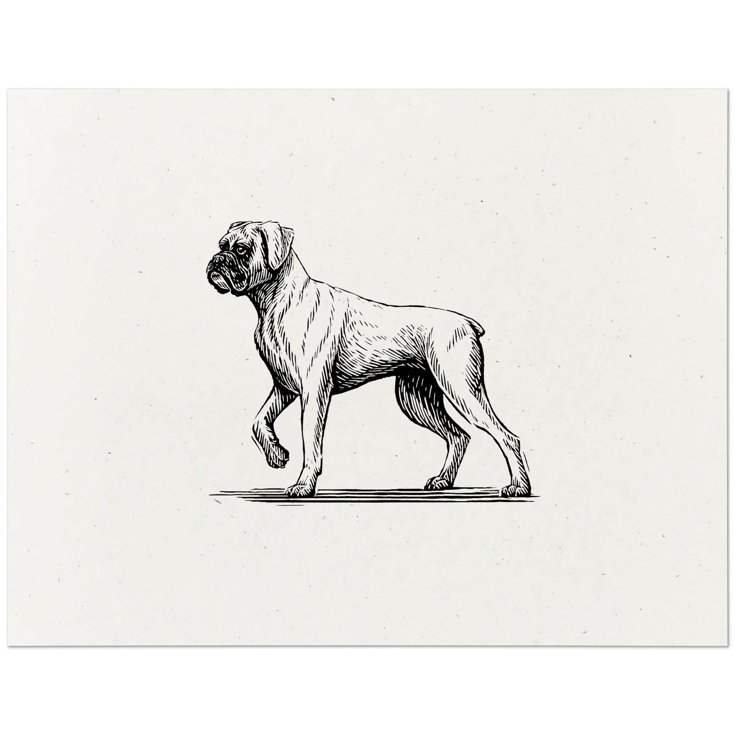 Boxer Dog Art Print