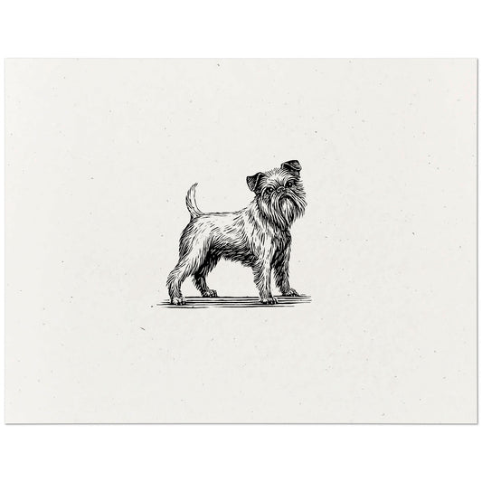 Brussels Griffon Art Print