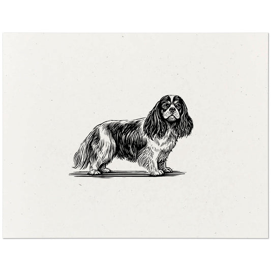 Cavalier King Charles Spaniel Art Print