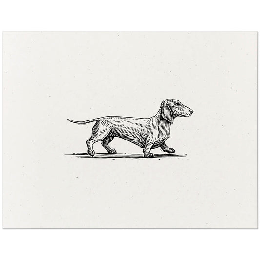 Dachshund Print