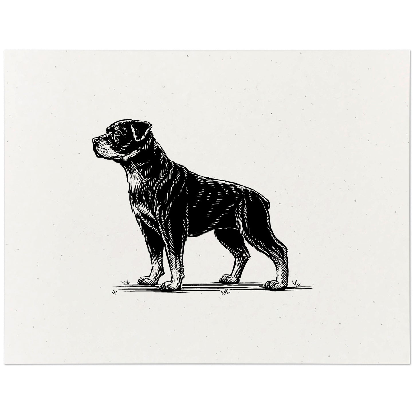 Rottweiler Art Print