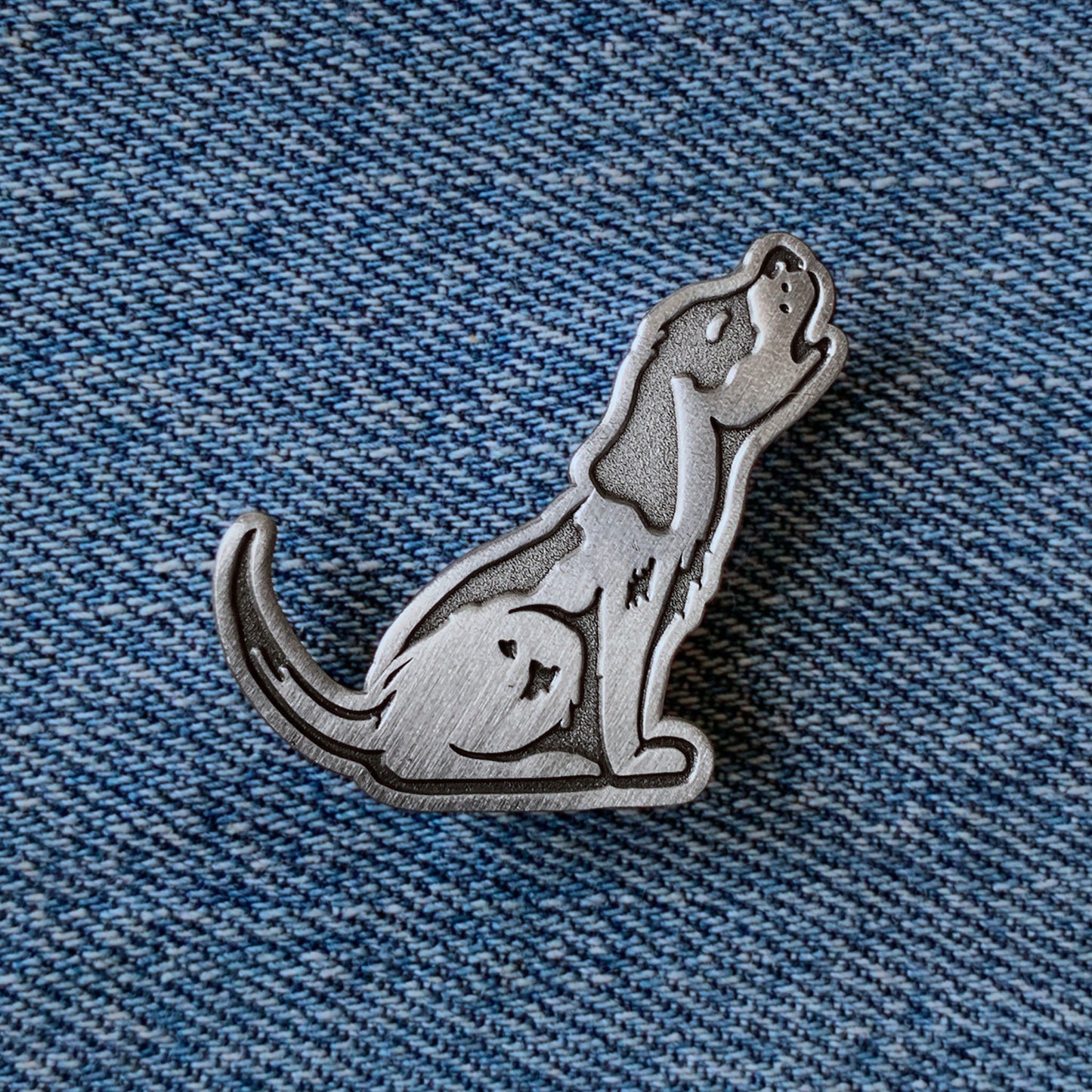 Howling Hound Pin