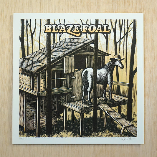 Blaze Foal Art Print