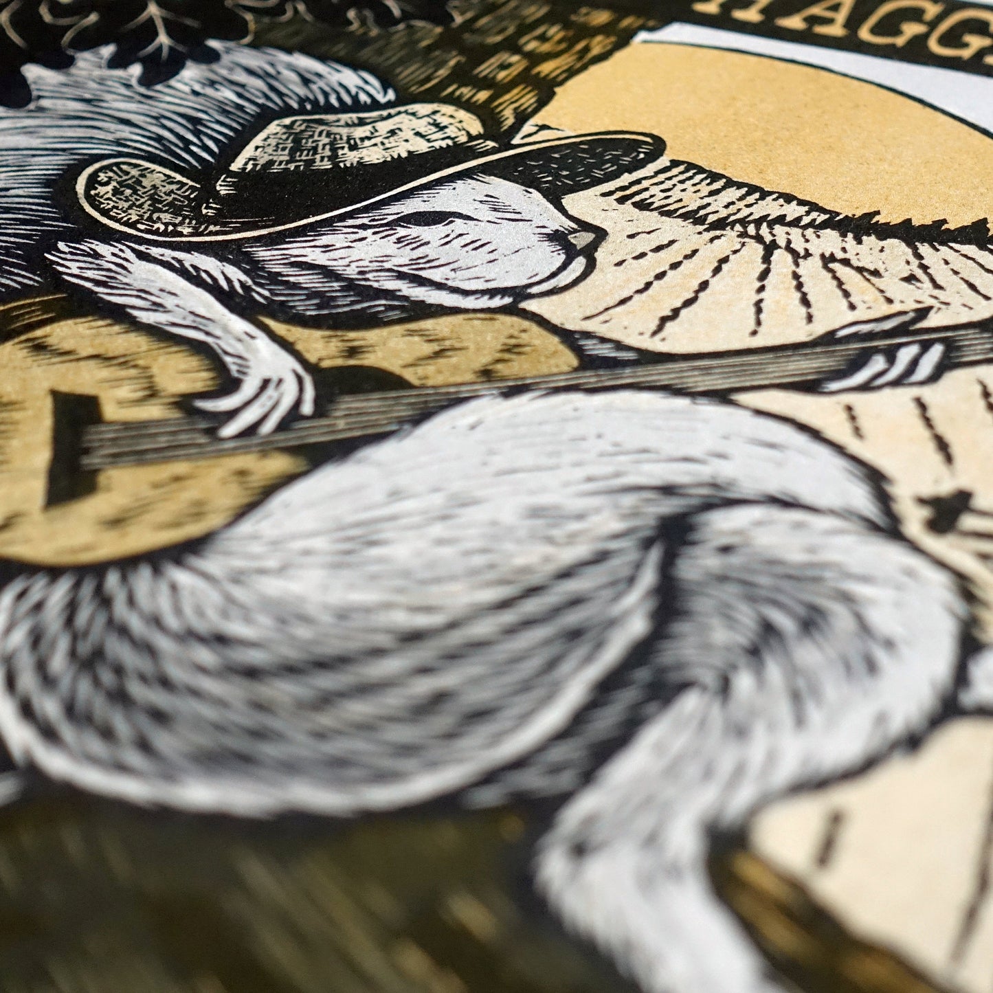 Squirrel Haggard Print