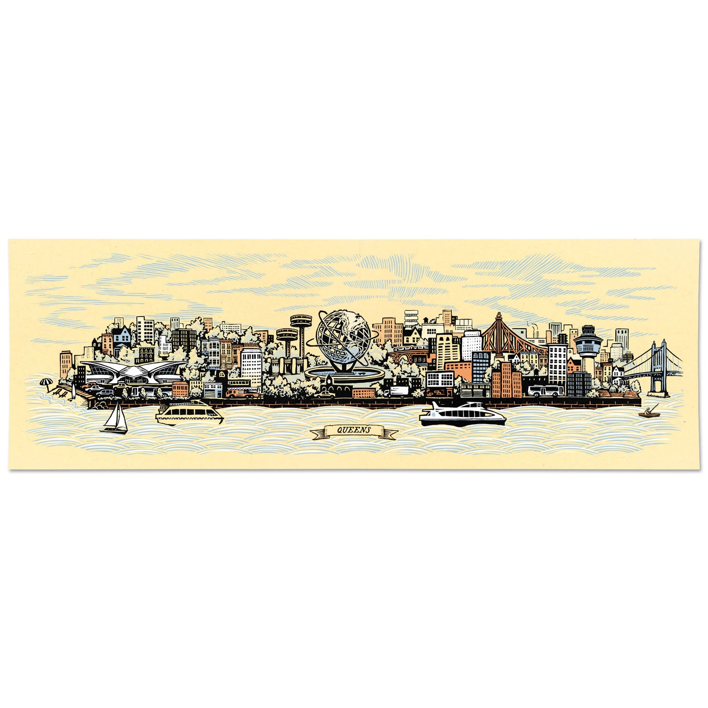 Queens Screen Print