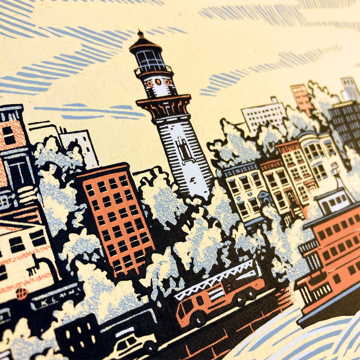 Staten Island Screen Print