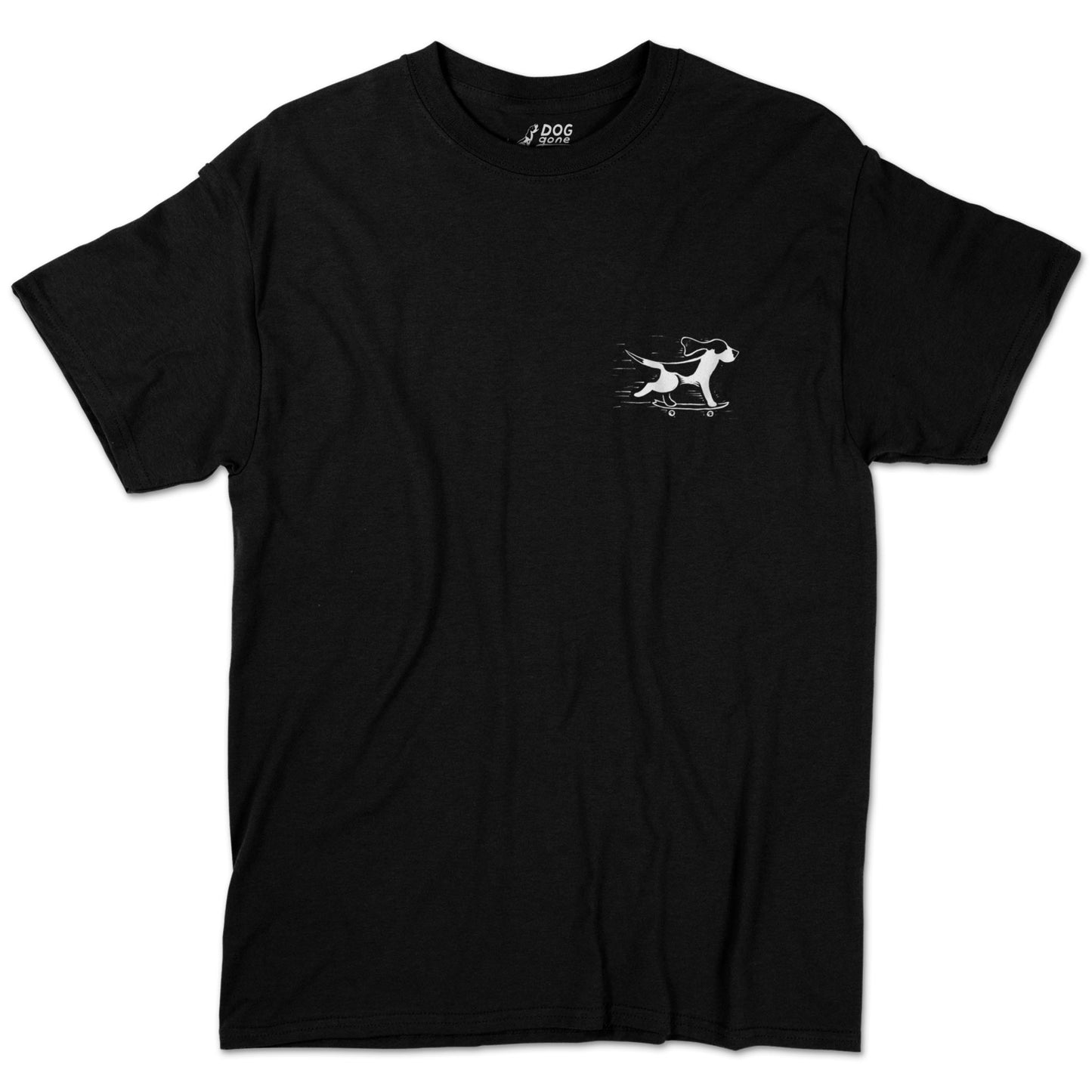 Skate Dog T-Shirt Black