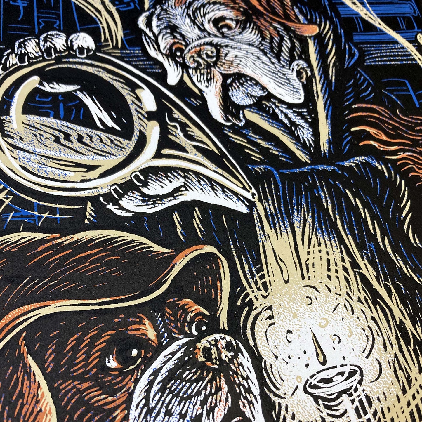 Wizard Dogs Screen Print