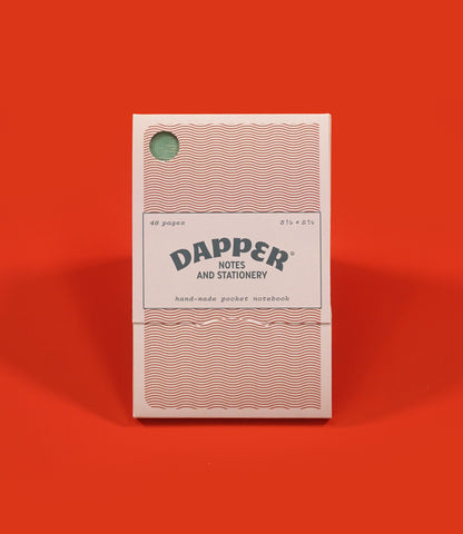 Dapper Notes Cat Fishin' Pocket Notebook