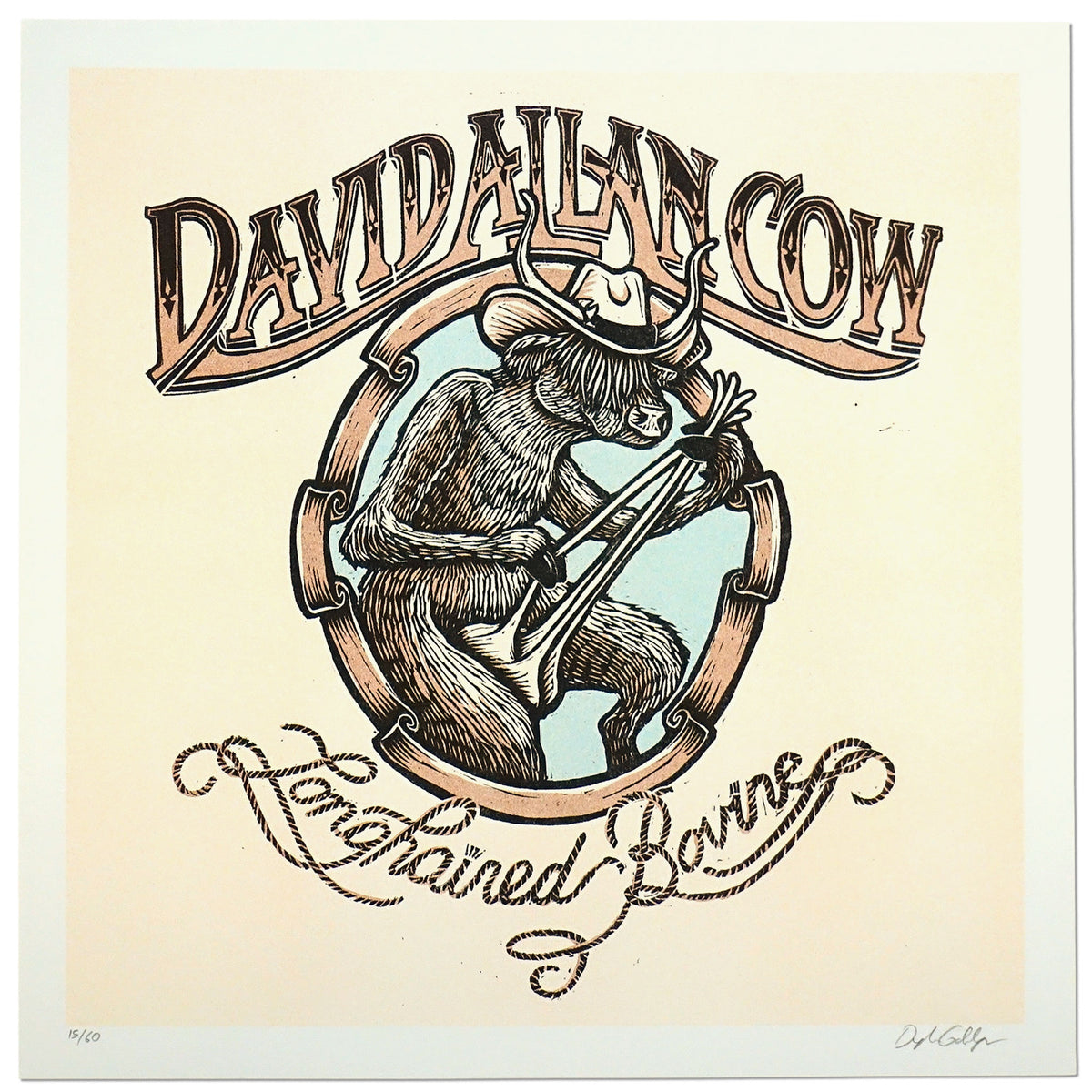 David Allan Cow Print