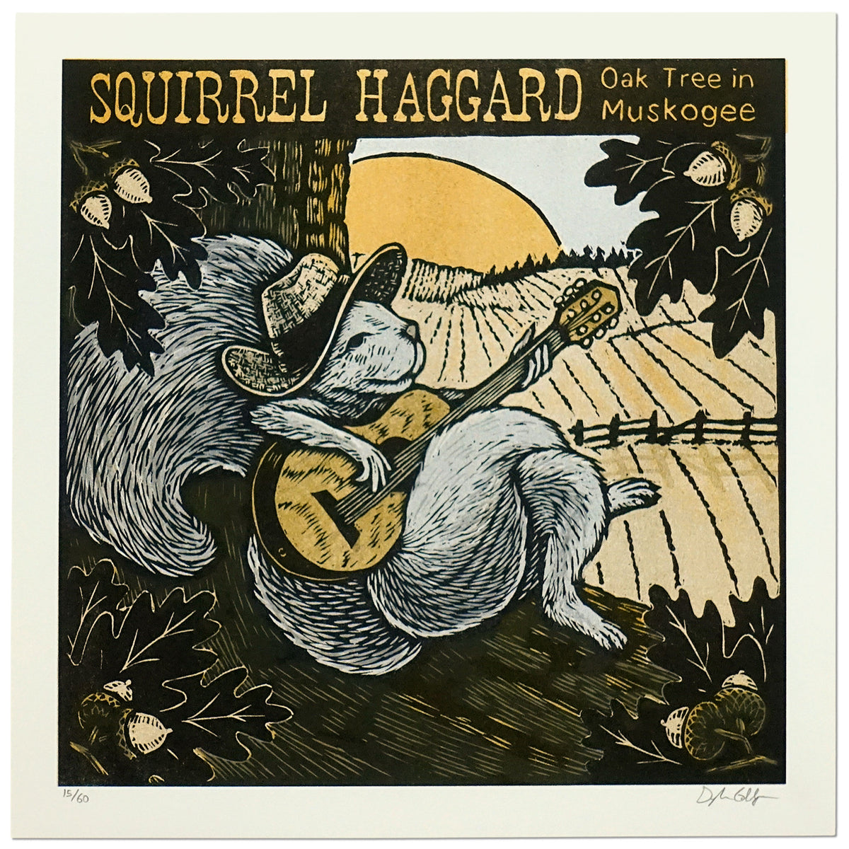 Squirrel Haggard Print