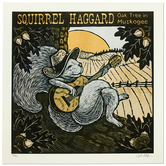 Squirrel Haggard Print