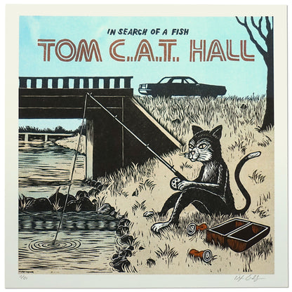Tom CAT Hall Art Print