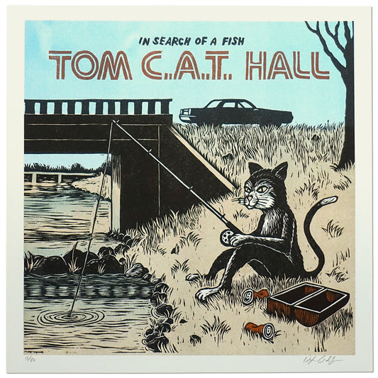 Tom CAT Hall Art Print