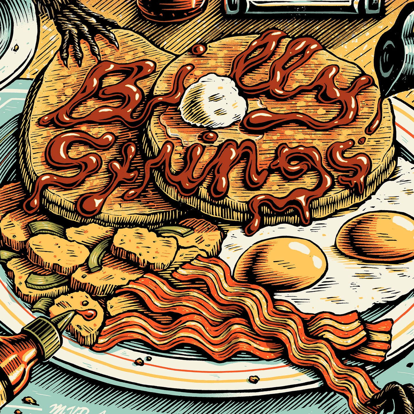 Billy Strings Albany 11/12/25 Poster