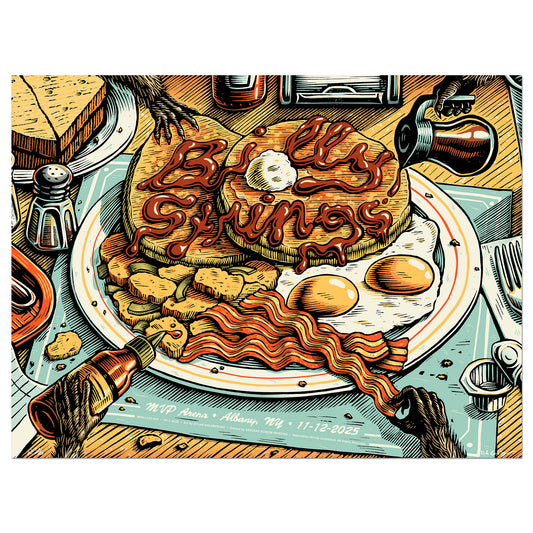 Billy Strings Albany 11/12/25 Poster