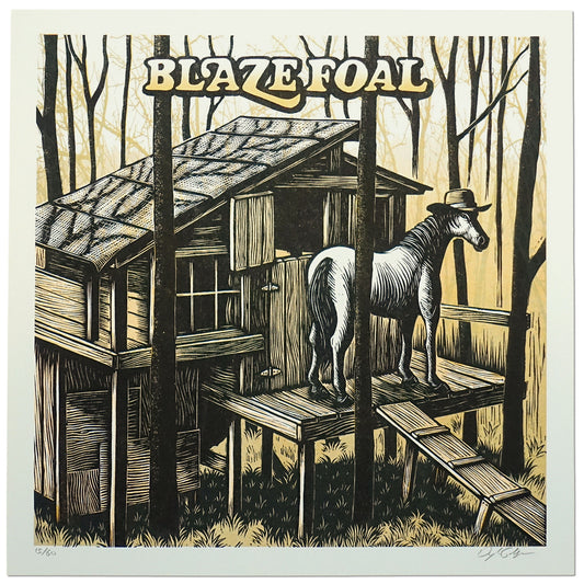 Blaze Foal Art Print