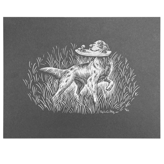 Board Dog Screen Print