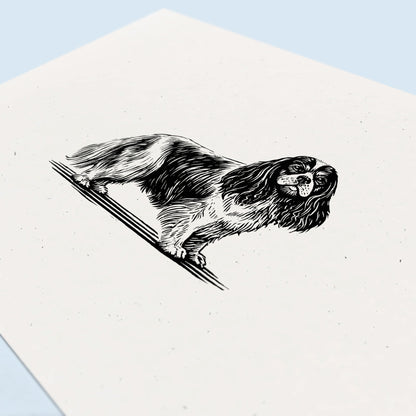 Cavalier King Charles Spaniel Art Print