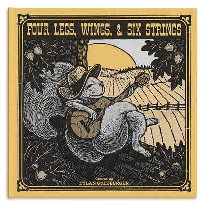 Four Legs, Wings, and Six Strings Book