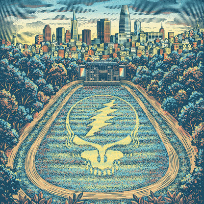 Dead & Company 60 Years Golden Gate Park Screen Print
