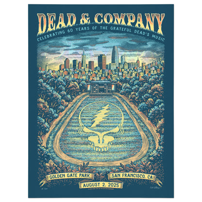 Dead & Company 60 Years Golden Gate Park Screen Print