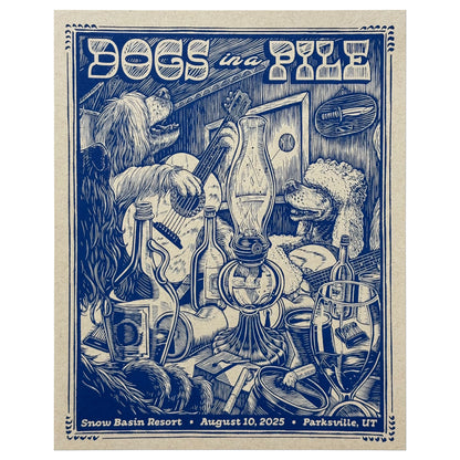 Dogs in a Pile - Snow Basin Resort - August 10, 2025