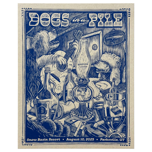 Dogs in a Pile - Snow Basin Resort - August 10, 2025