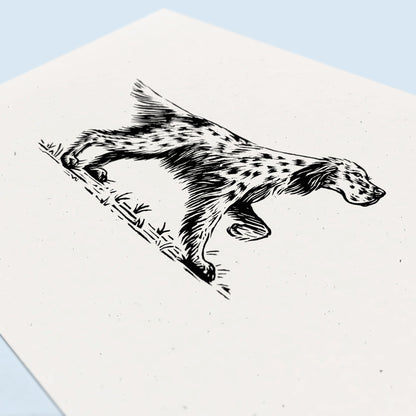 English Setter Art Print