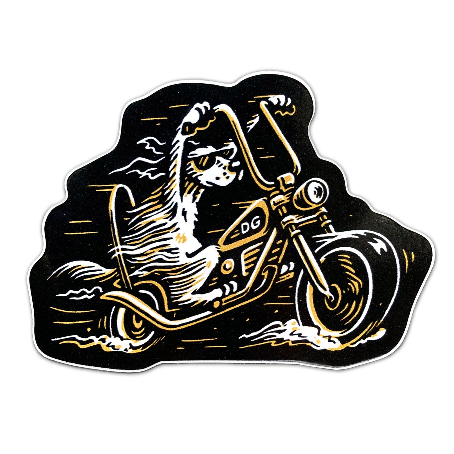 Go Dog Gone Sticker