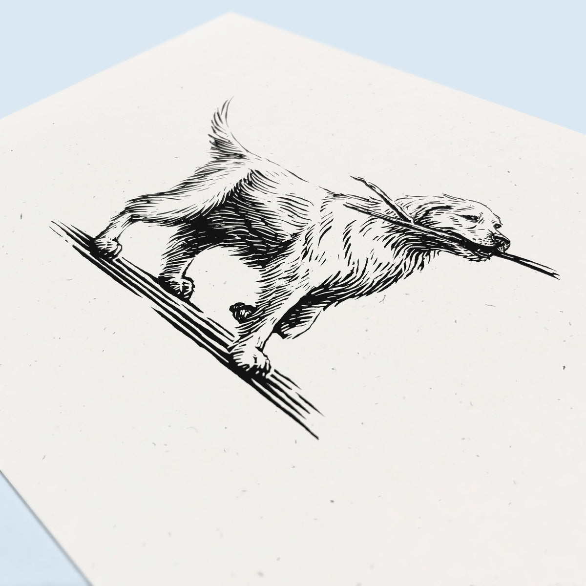 Golden Retriever Art Print