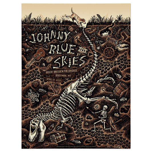 Johnny Blue Skies (Sturgill Simpson) Bozeman Print