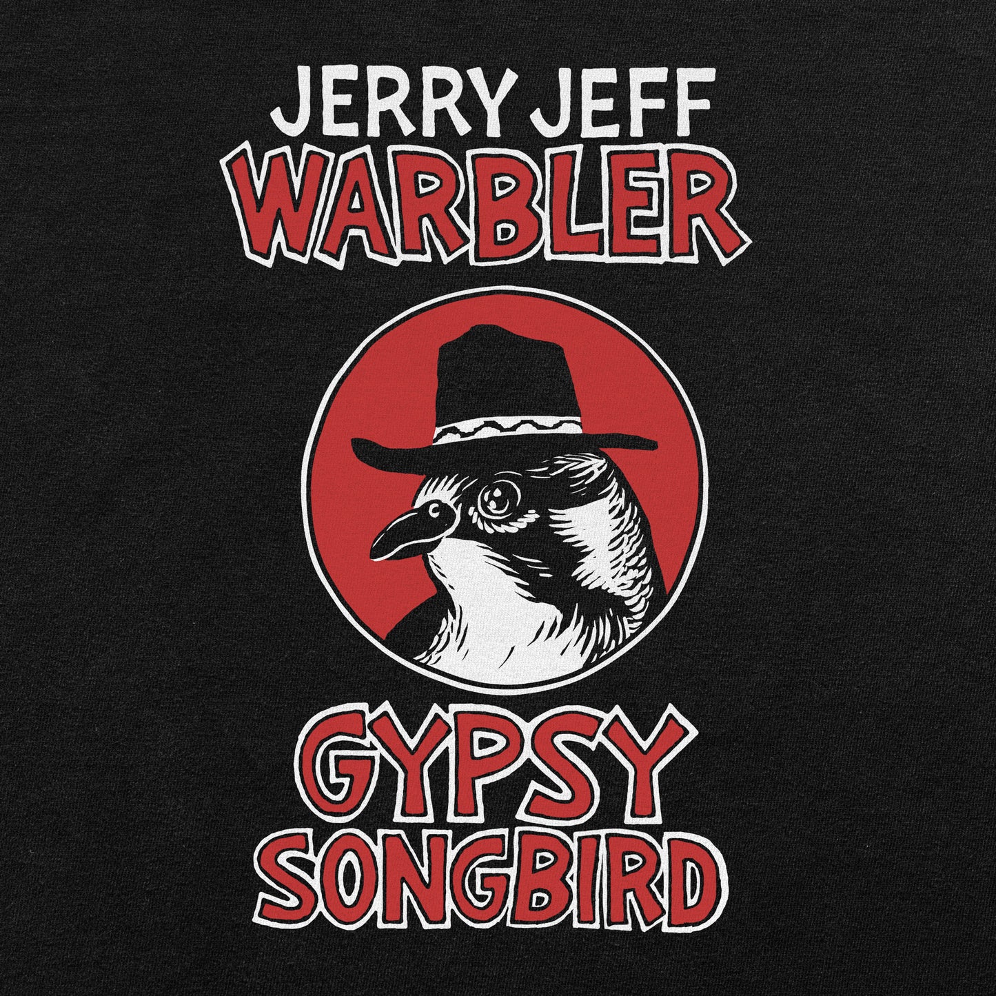 Jerry Jeff Warbler T-shirt