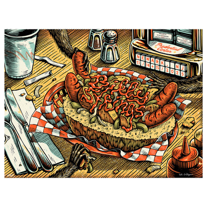 Billy Strings Newark 11/14+15/25 Poster