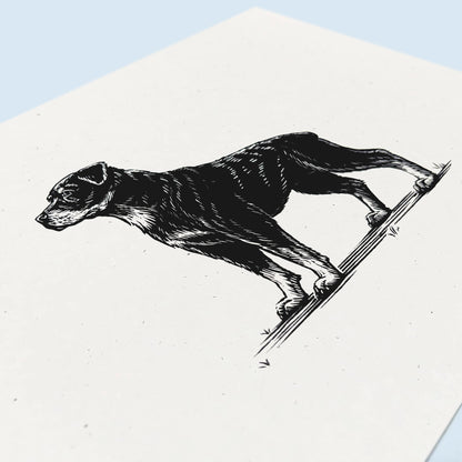 Rottweiler Art Print