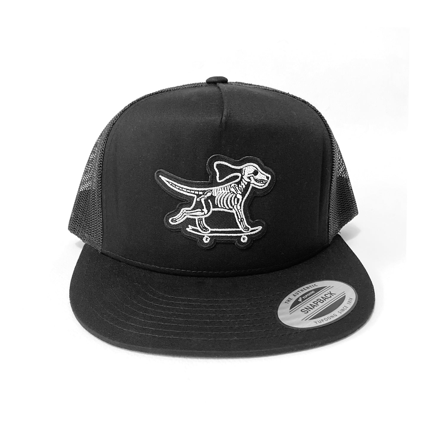 Skelly Dog Trucker Hat