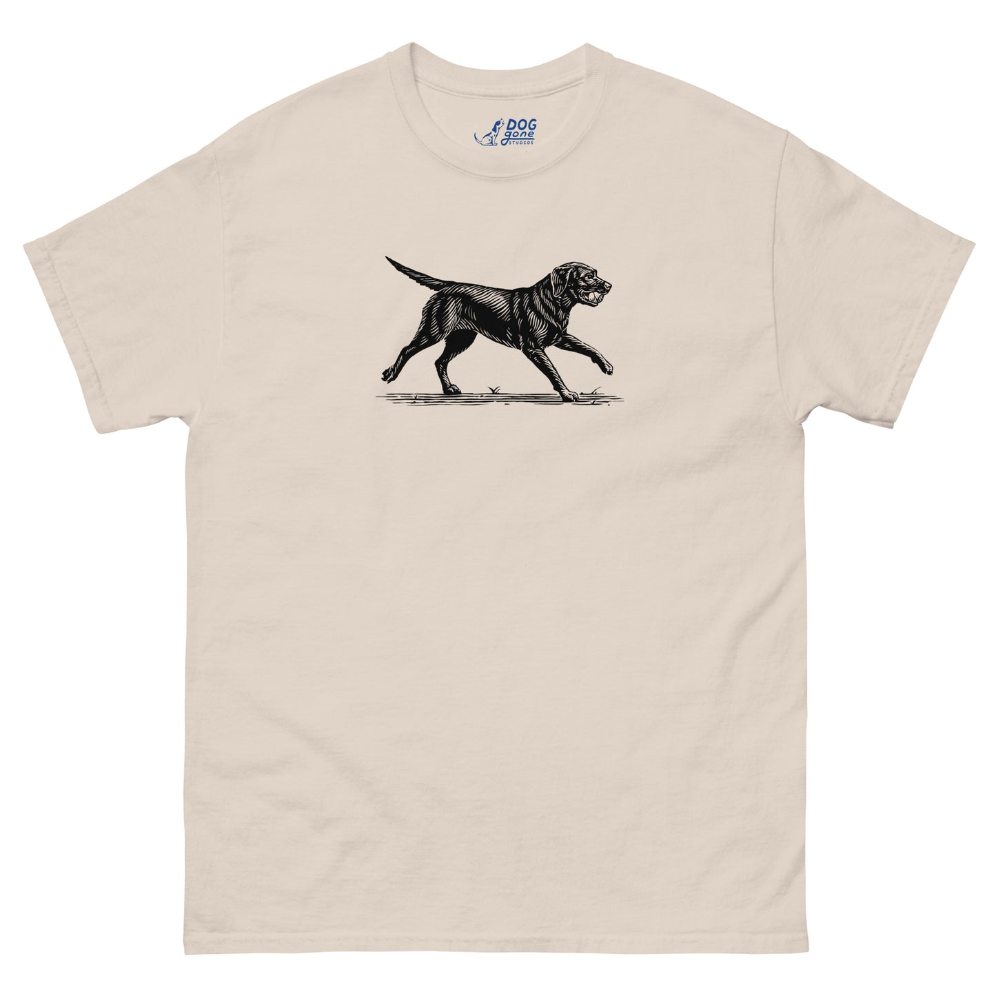 Black Lab Dog T-Shirt