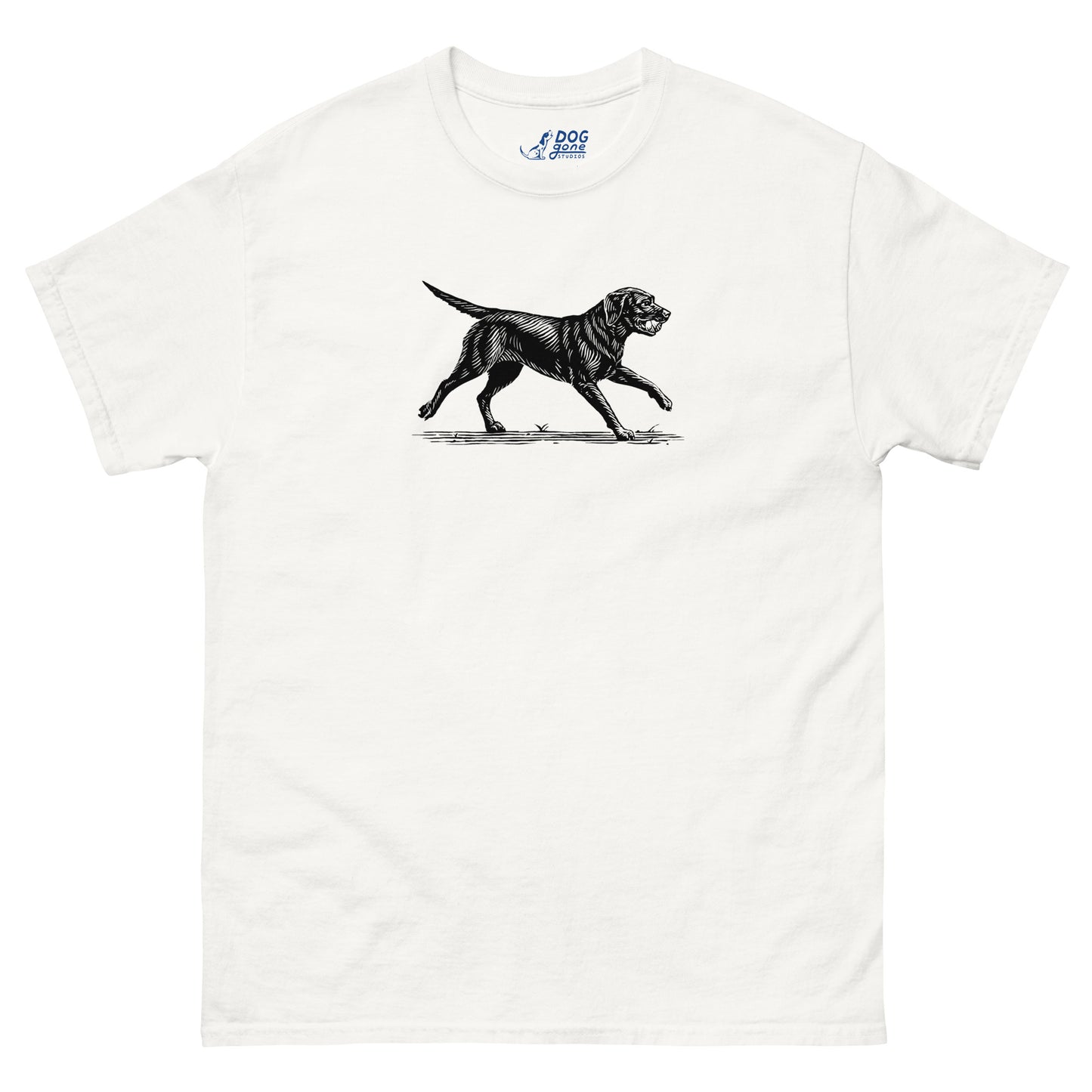 Black Lab Dog T-Shirt