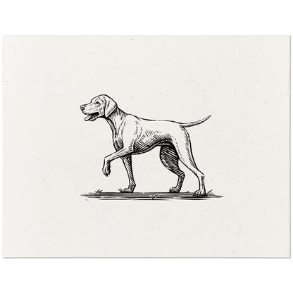 Vizsla Art Print