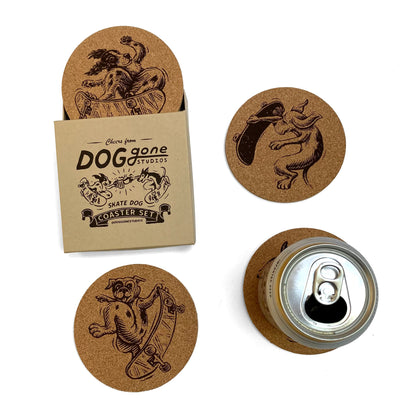 Skate Dog Coasters