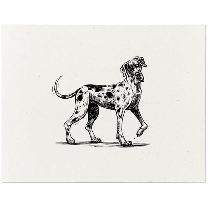 Great Dane Art Print