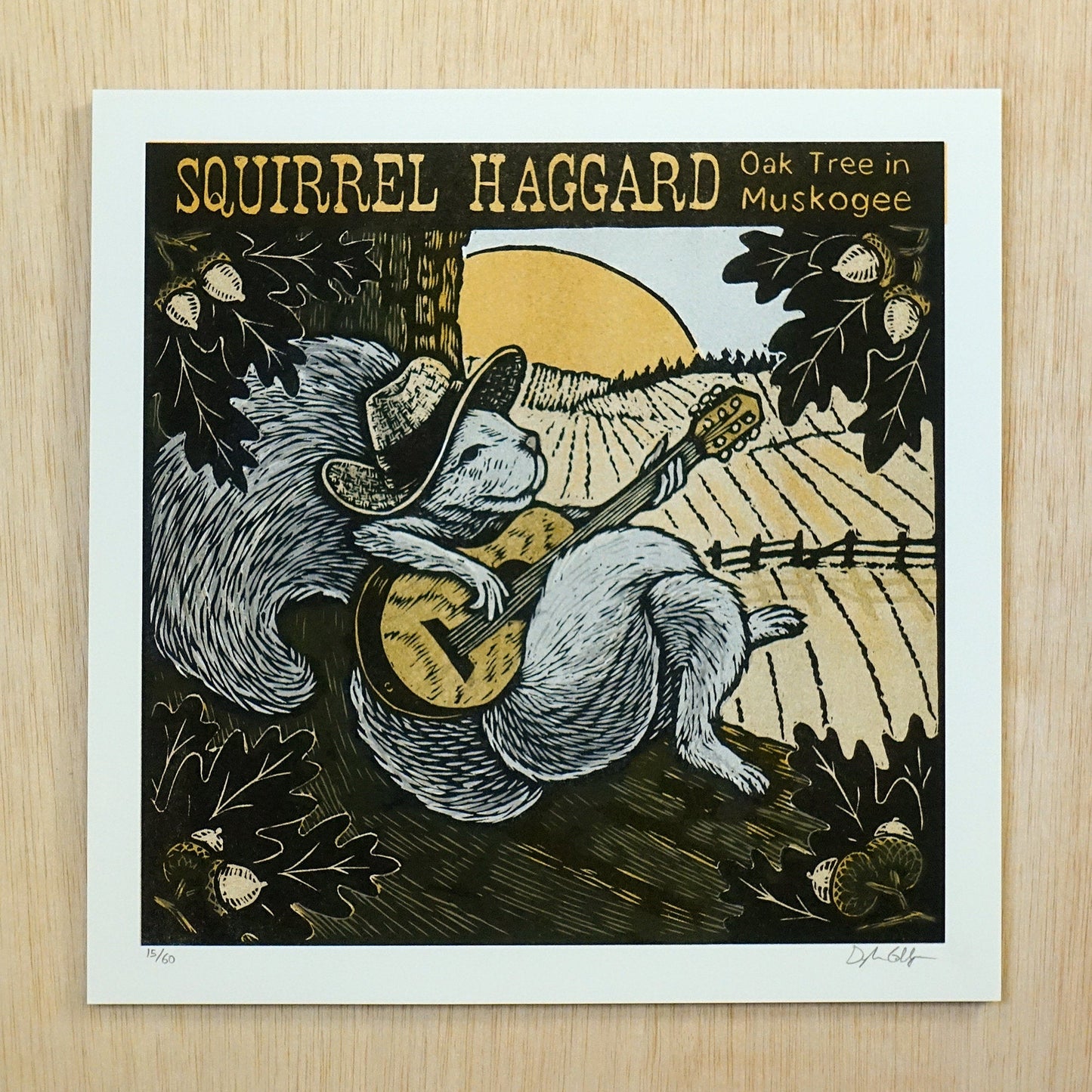 Squirrel Haggard Print