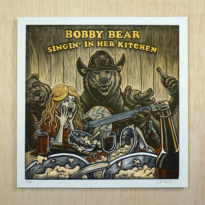 Bobby Bear Print