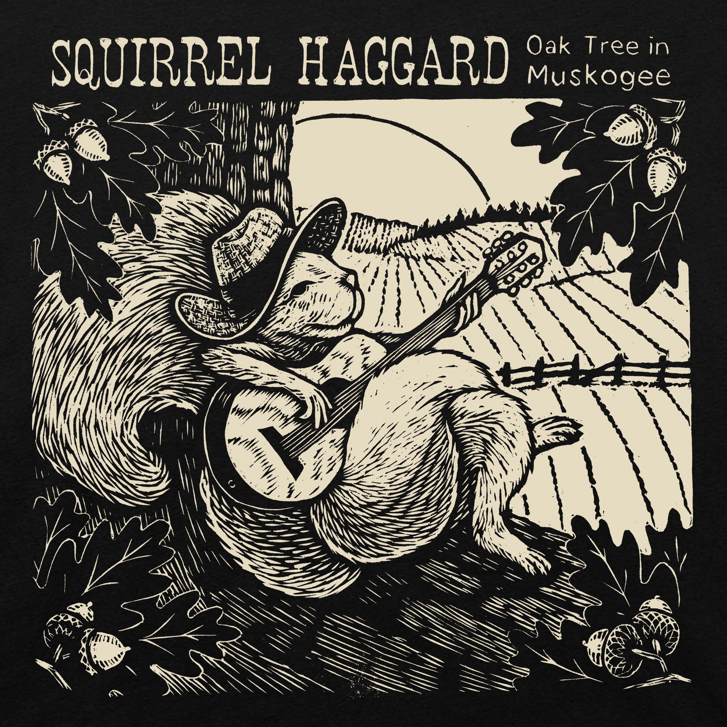 Squirrel Haggard T-shirt
